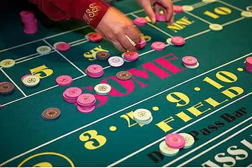 Antarmuka permainan nomor 3D di aplikasi mobile crazy rich88